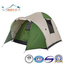 Popular Dome doble capa de aluminio Rod tienda de playa impermeable